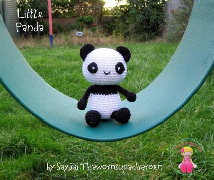 Little Panda Amigurumi Crochet Pattern