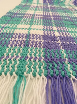 Plaid Stitch violet