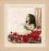 Vervaco Girl In A Poppy Field Cross Stitch Kit - 33 x 34 cm