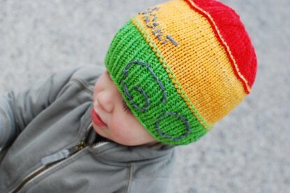 Red Light Green Light Hat & Mittens