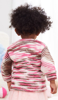 Sweet and Simple Pullover in Caron Simply Baby - Downloadable PDF