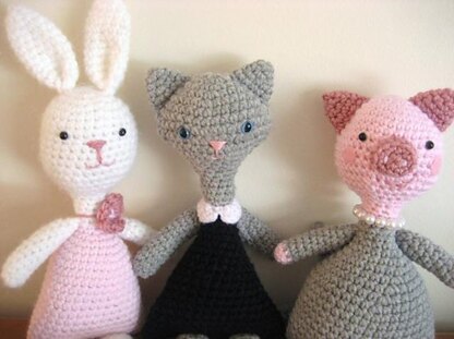 Little Girls - Animal Amigurumi Crochet Patterns