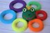 Stacking rings Rainbow Frog