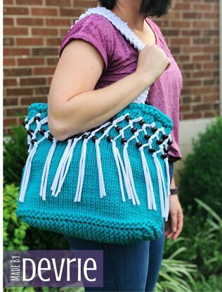 Large Fringe Tote Bag