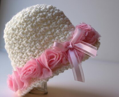 Shabby Rose Cloche