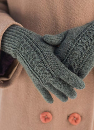 Hallie Mittens in Berroco Quechua - Downloadable PDF