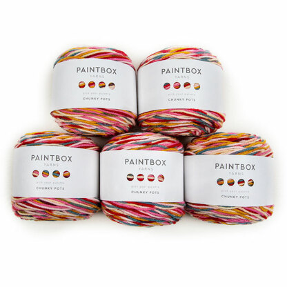 Paintbox Yarns Chunky Pots 5 Ball Value Pack