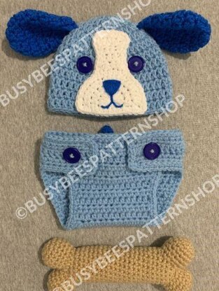 Puppy Dog Baby Set