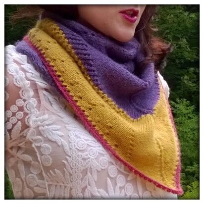 "Frizzle Sizzle Shawl"