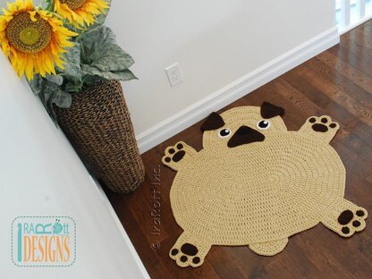 The Pugfect Pug Rug