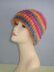 Angel Print Mohair All Rib Beanie Hat