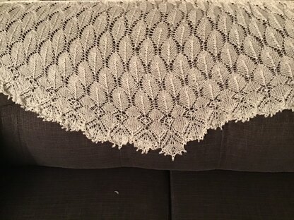 Caitlin Wedding Shawl #1