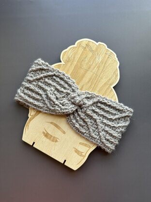 Twisted Paths Crochet Headband