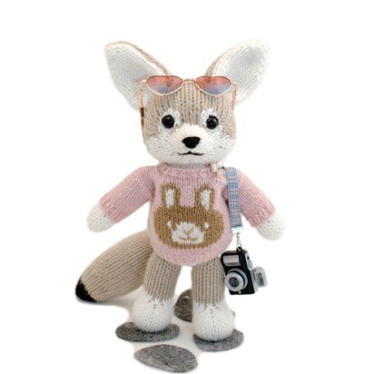 Fennec Fox with Mascot Shirt