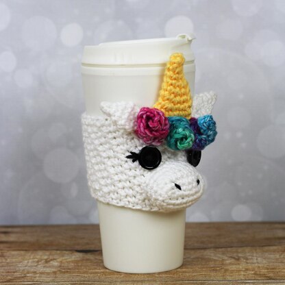 Unicorn & Horse Coffee Cozy