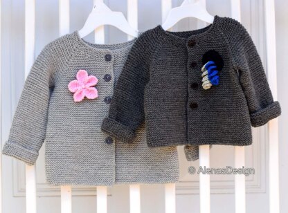 Baby Cardigan with Embellishments 2