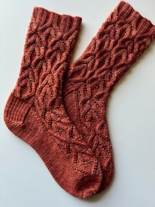Cosine Wave Socks