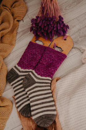 Striped & Cute Socks