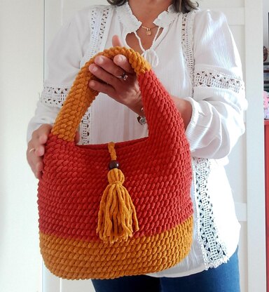 Chenille Egg Bag