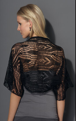 Bolero in Katia Inox Lace - Downloadable PDF