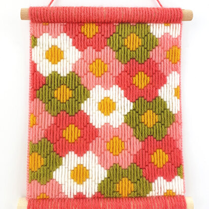 Oh Sew Bootiful Flower Power Wall Hanging Bargello Kit
