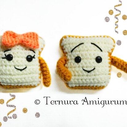 Crochet pattern Sweet toast