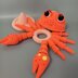 Crab stacking toy