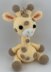 Giraffe Rafarattle – Amigurumi Pattern PDF - The little giraffe that is also a rattle
