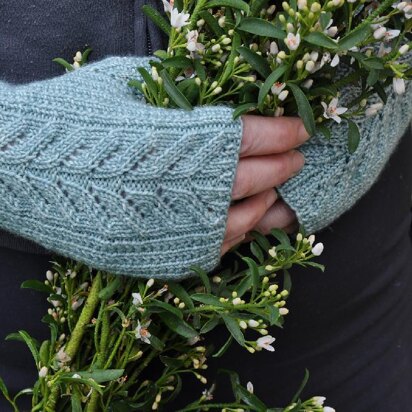 Queen Anne Mitts - knitting pattern