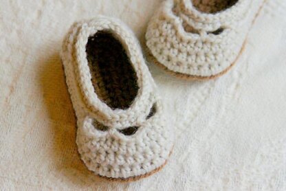 Baby Yoke Ballet Slippers