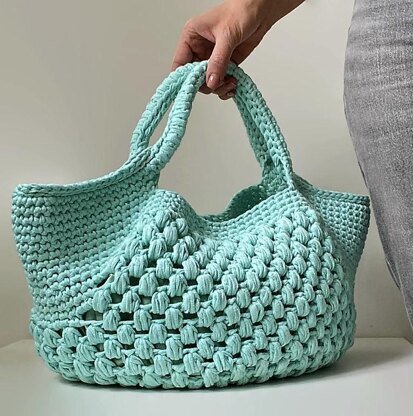 Scandinavian style crochet online bag