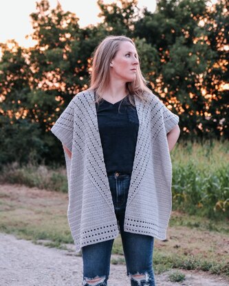 Meadow Mist Poncho