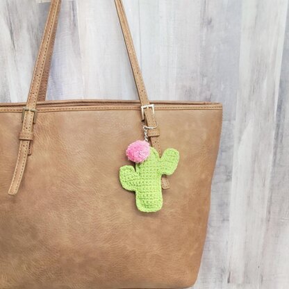 Cheery Cactus Keychain