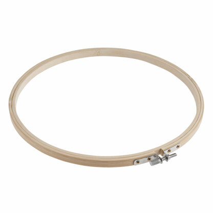 Trimits Hoop: Embroidery: Bamboo: 22.86cm/9in