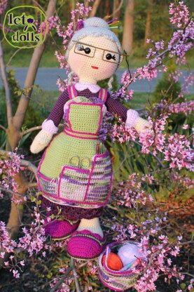 Crochet Doll Pattern, Amigurumi doll pattern, XLarge doll, 24"/61cm, Marilyn