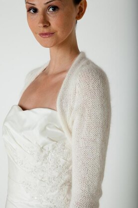 Cozy bolero for brides