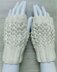 Ladies Fingerless Gloves Lacy, Plain or Cable Mittens One Size LH036