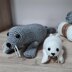 Sandy the Seal - UK Terminology - Amigurumi