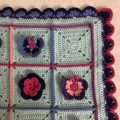 Butterfly Garden Blanket