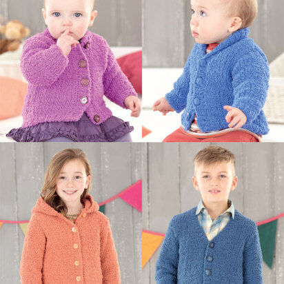 Baby's First Cardigan in Lion Brand Jiffy - 60131AD