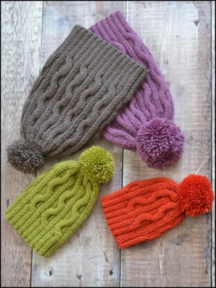 Bobble Hat ' Autumn'