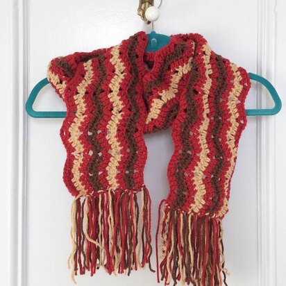 Bonfire Fringe Scarf