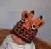 Baby Giraffe  Hat animal roll brim beanie