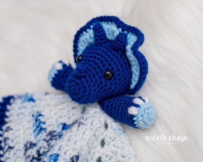 Hug Me Triceratops Lovey