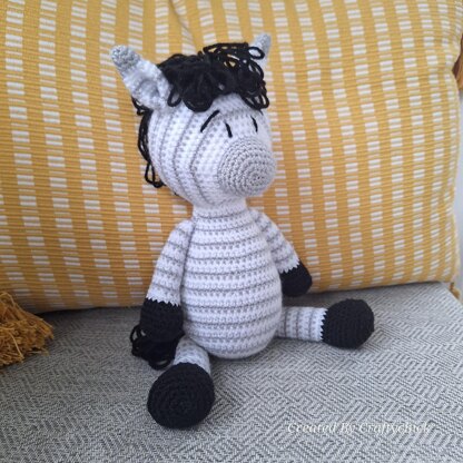 Zinnie the Baby Zebra