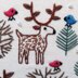 Stitchdoodles Merry Moose Christmas Hand Embroidery Pattern