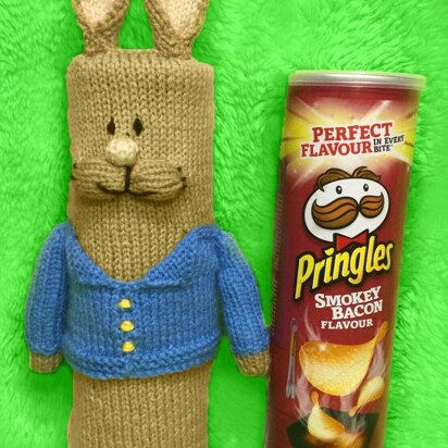 Easter Peter Rabbit inspired Pringle Cover
