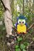 Owl Crochet Pattern, Owl Amigurumi Pattern, Owl with Hunter's Hat