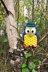 Owl Crochet Pattern, Owl Amigurumi Pattern, Owl with Hunter's Hat