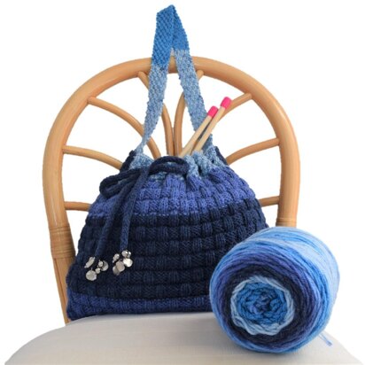 Blueberry Bag - knitting pattern